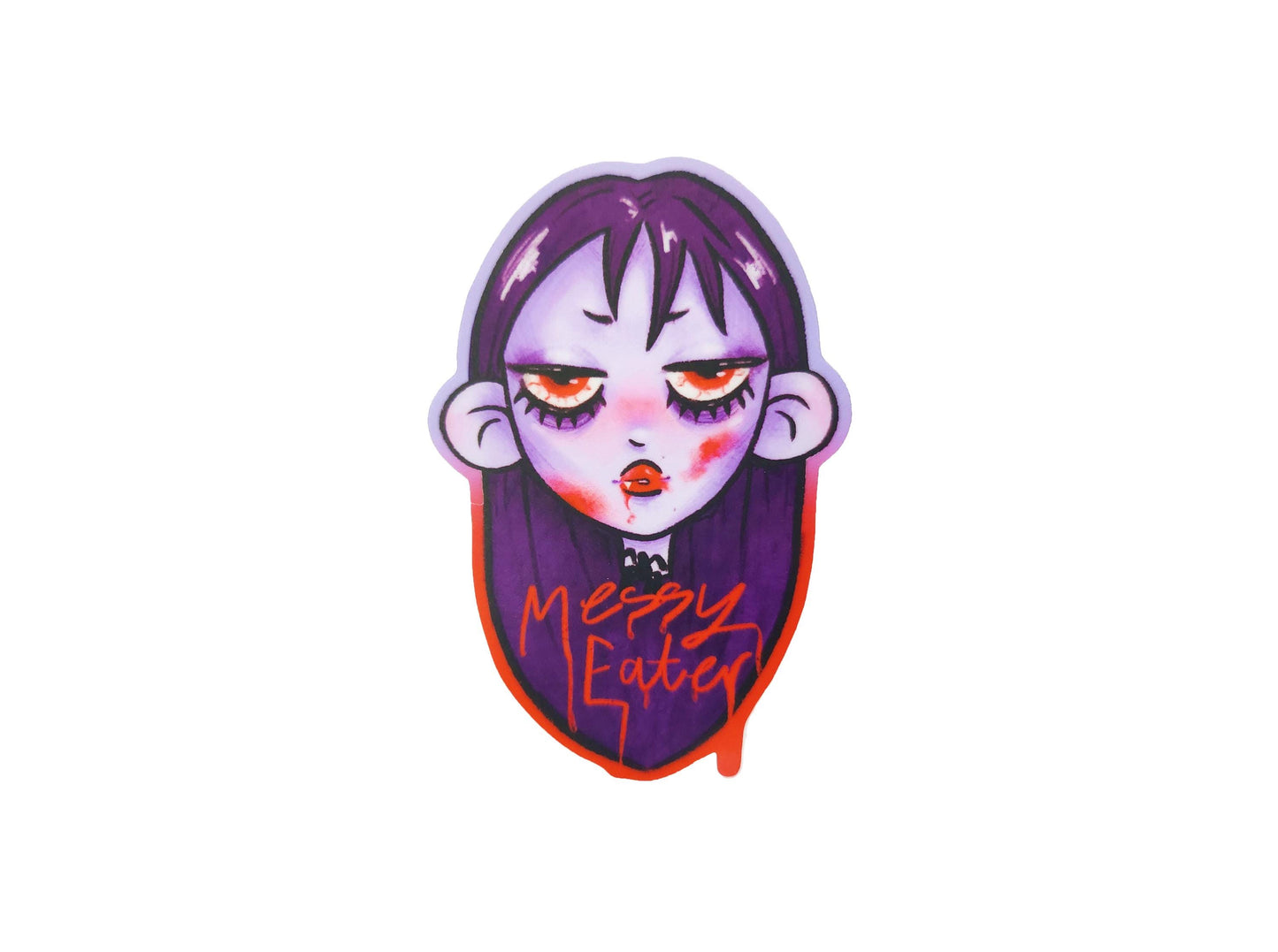 Vampire Girl Sticker