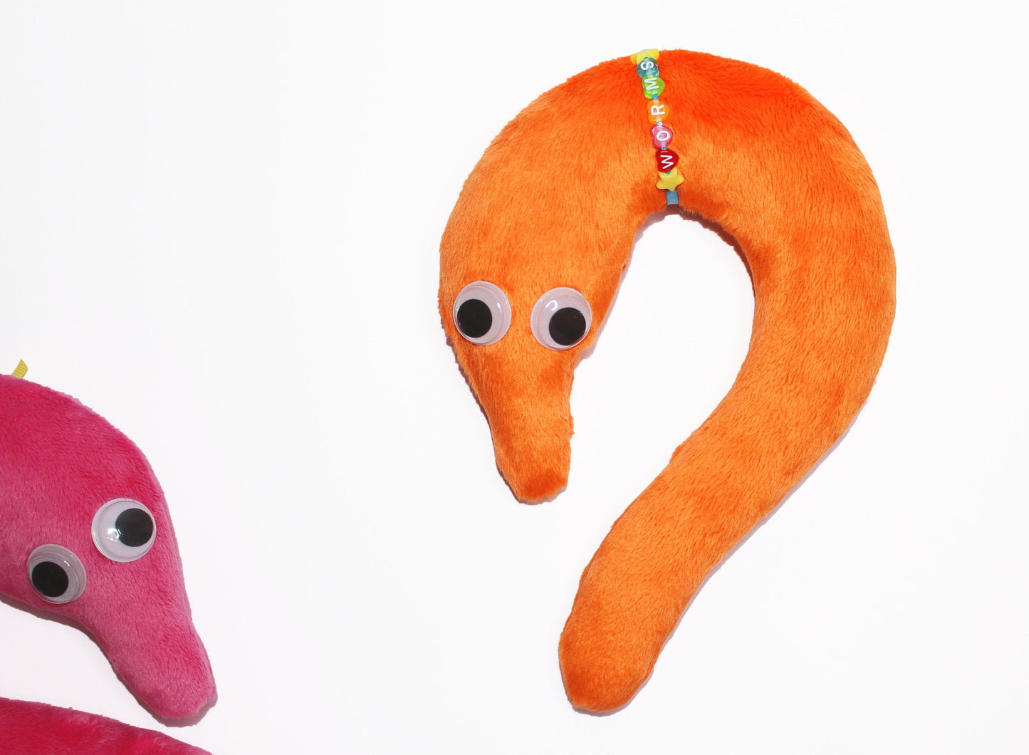 String Worm Plush - Half Hearts <3