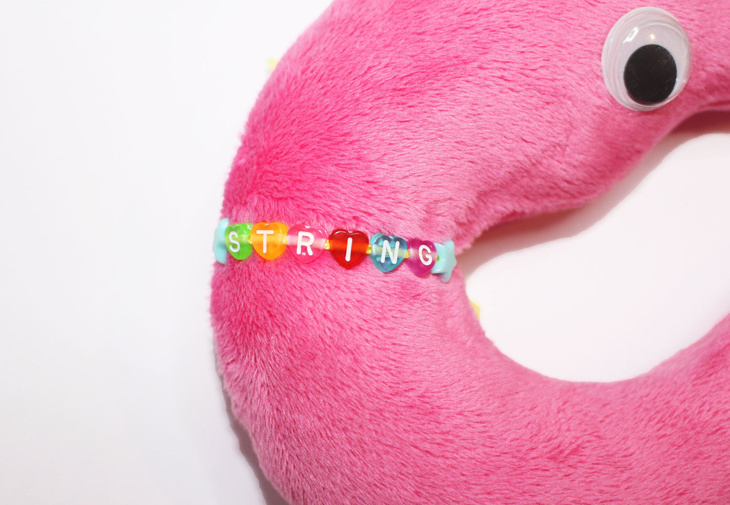 String Worm Plush - Half Hearts <3