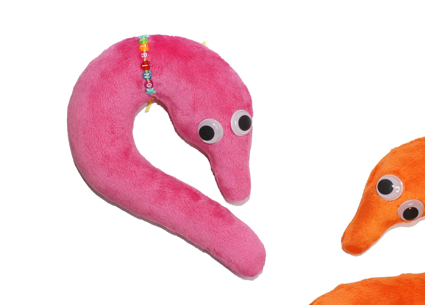String Worm Plush - Half Hearts <3