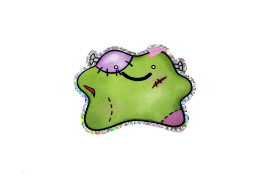 Frankenstein Glitter Sticker