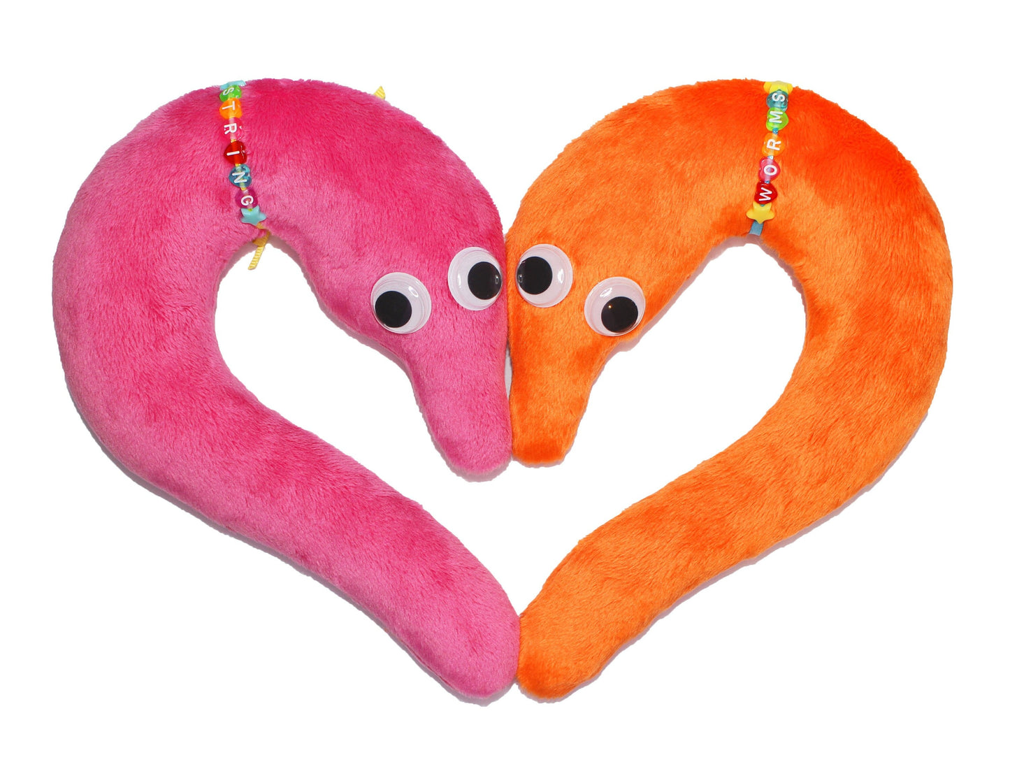 String Worm Plush - Half Hearts <3