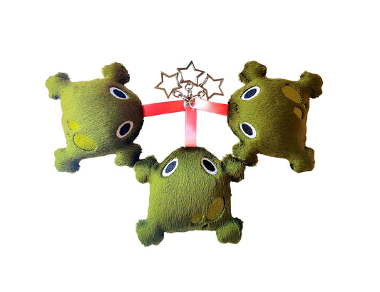 Licky Frog Plush Keychain